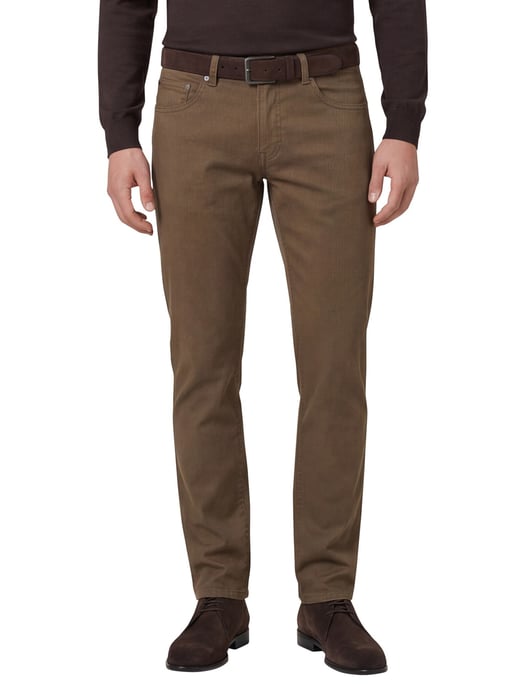 Gardeur Pantalon Bill 5-p bruin katoen - Image 1