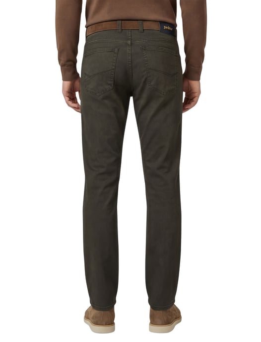 Gardeur Pantalon Bill 5-p groen katoen - Image 2