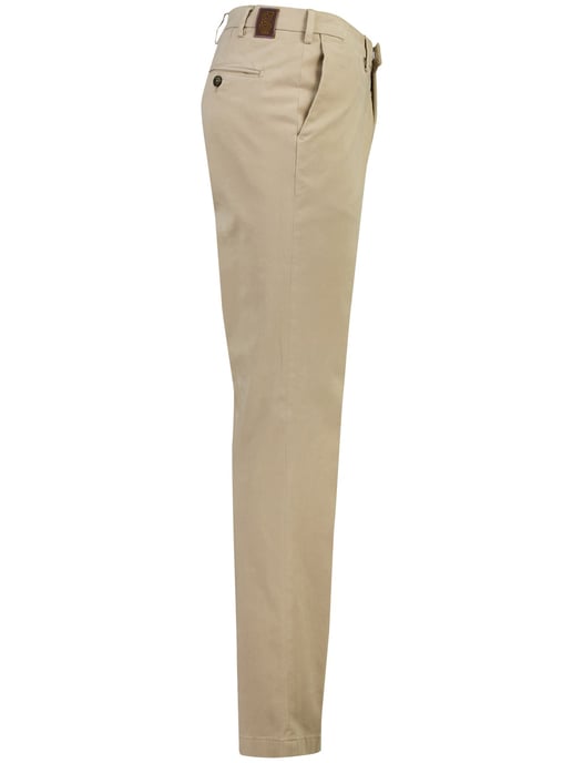 Broeken Gardeur Tybalt beige flatfront - Image 3