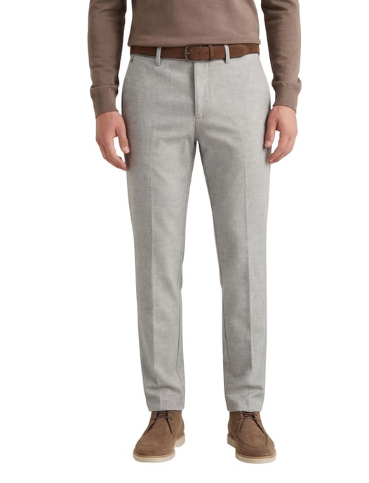 Gardeur broek grijs Tonic katoen effen - Image 1
