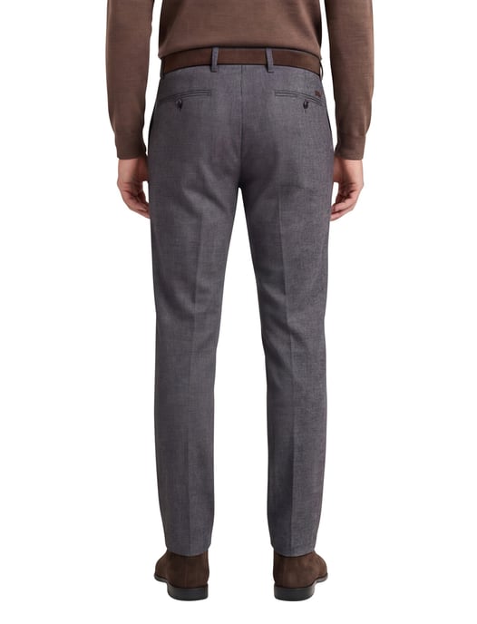 katoenen broek Gardeur grijs - Image 2