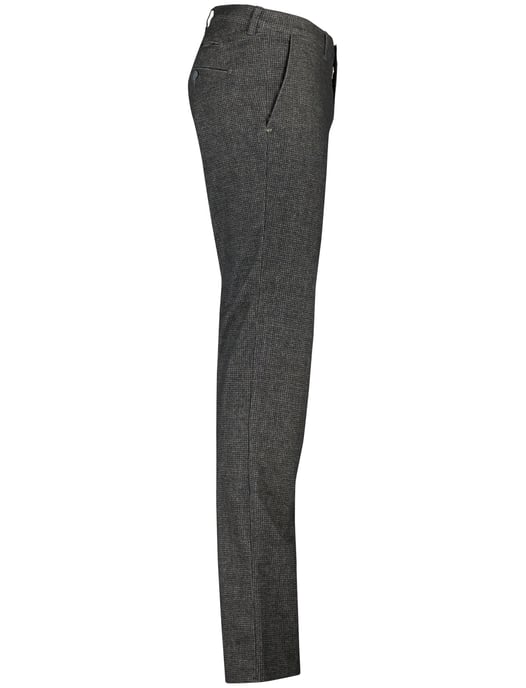 Brax Fabio pantalon grijs gemeleerd wijde fit katoen - Image 3