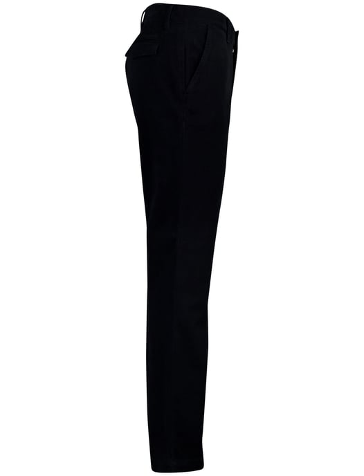 Broeken Alberto LOU donkerblauw chino flatfront - Image 3