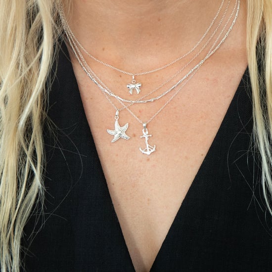 Sterling Silver Anchor Pendant - Image 2