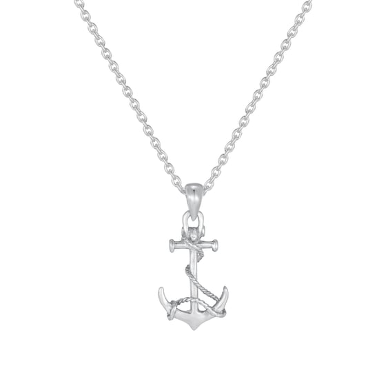Sterling Silver Anchor Pendant - Image 3