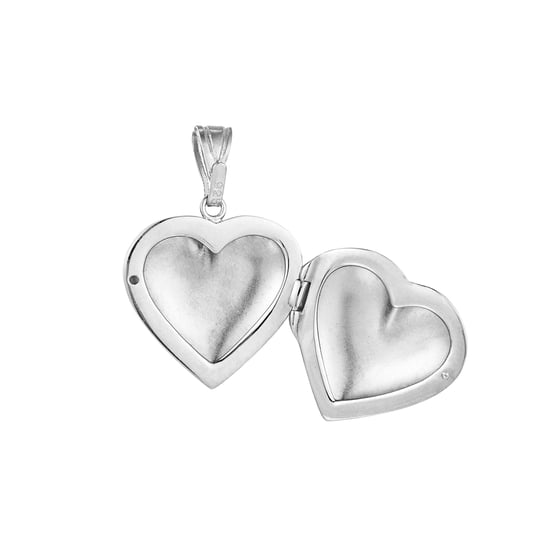 Sterling Silver Puffy Heart Locket - Image 5