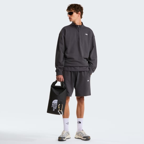 U Essential Light Relaxed 1/4 Zip Crew TNF - Image 2