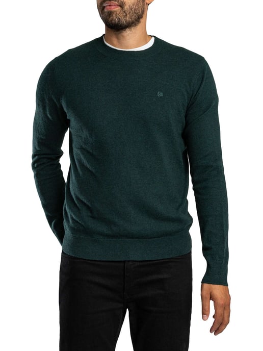 Superdry Essential LW Wool Blend Knit, Green - Image 2