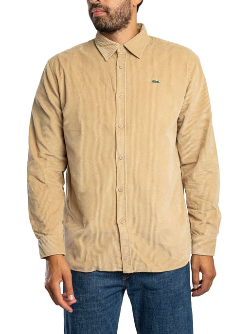 Lacoste Casual Overhemd, Beige - Image 1