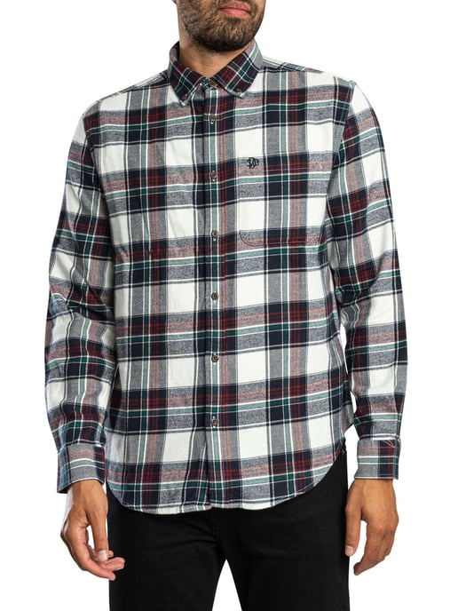 Superdry Katoenen Houthakkersshirt, Veelkleurig - Image 1