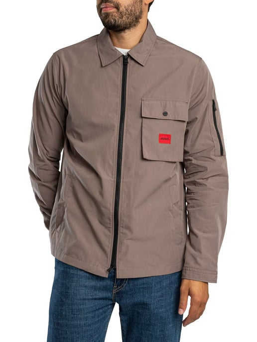 HUGO Emmond Overshirt, Grijs - Image 2