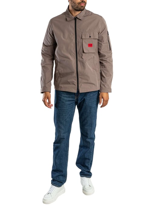 HUGO Emmond Overshirt, Grijs - Image 6