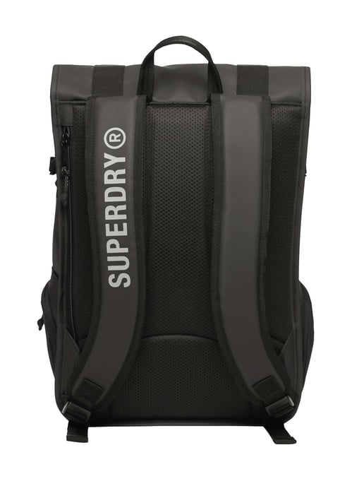 Superdry Rugzak Met Oprolbaar Zeil, Zwart - Image 4