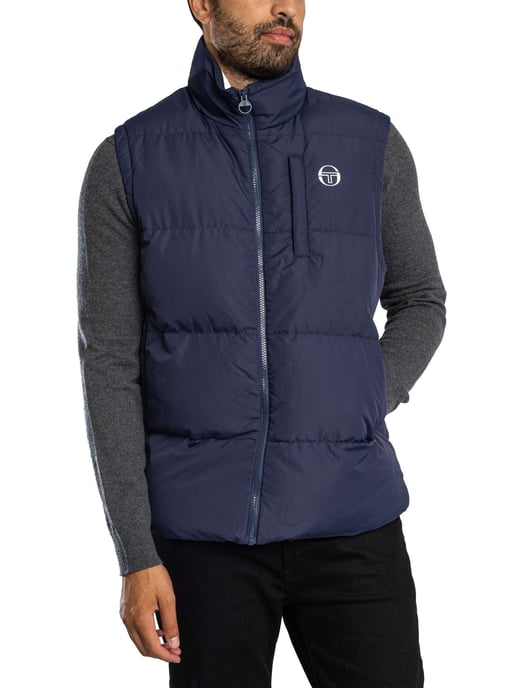 Sergio Tacchini Court Gewatteerd Vest, Blauw - Image 1