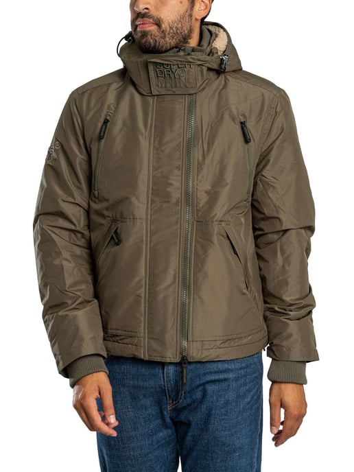 Superdry Arctische Windjack Met Capuchon, Groen - Image 2