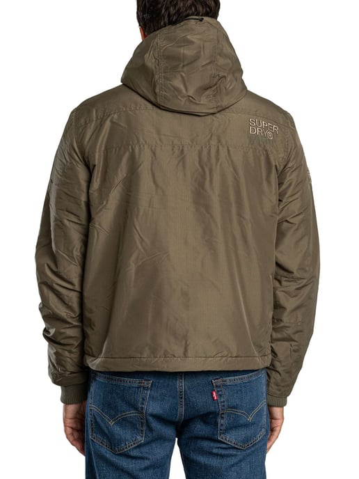 Superdry Arctische Windjack Met Capuchon, Groen - Image 4