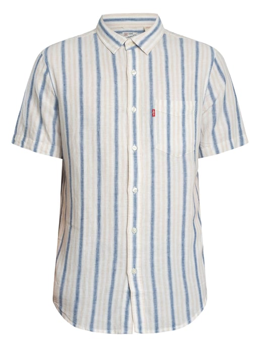 Levi's T-Shirt Met Korte Mouwen En Zonsondergangprint, Wit - Image 6