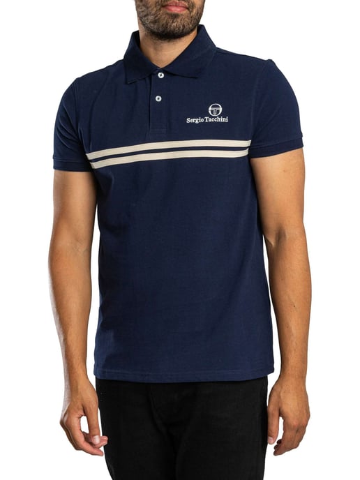 Sergio Tacchini Nieuw Supermac Poloshirt, Blauw - Image 1