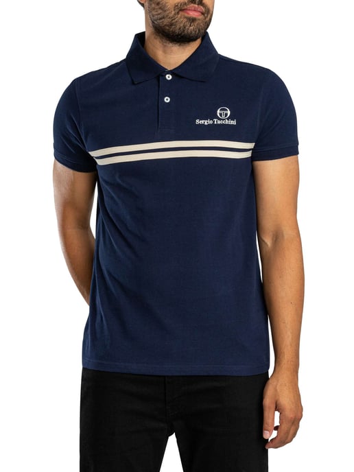 Sergio Tacchini Nieuw Supermac Poloshirt, Blauw - Image 2