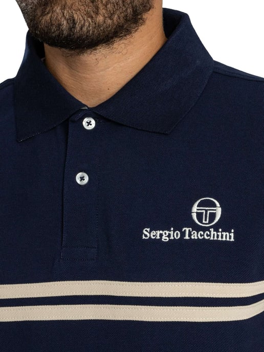 Sergio Tacchini Nieuw Supermac Poloshirt, Blauw - Image 4