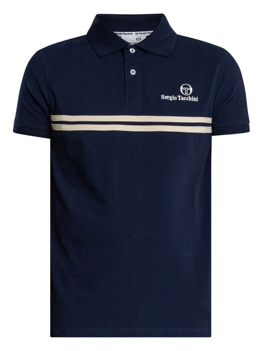 Sergio Tacchini Nieuw Supermac Poloshirt, Blauw - Image 5