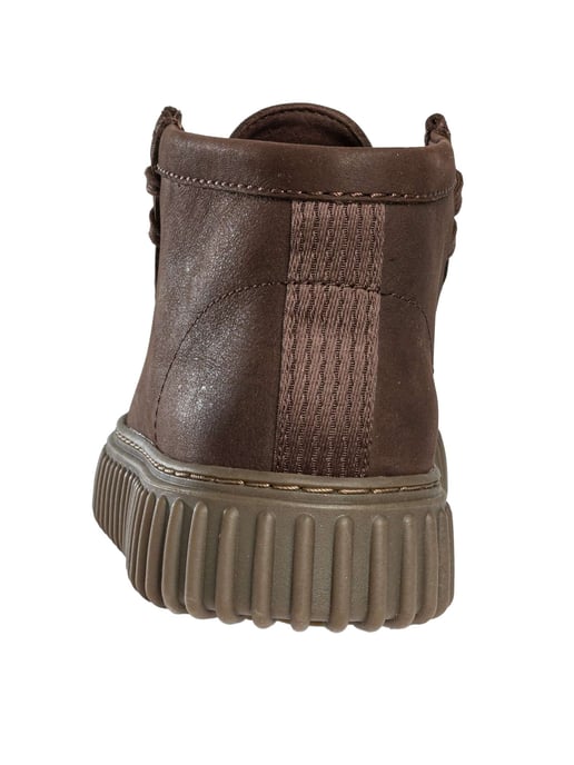 Clarks Torhill Hi Leren Schoenen, Bruin - Image 5
