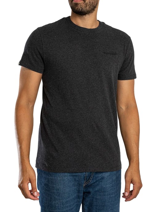 Superdry Essential Company Logo T-Shirt, Zwart - Image 1