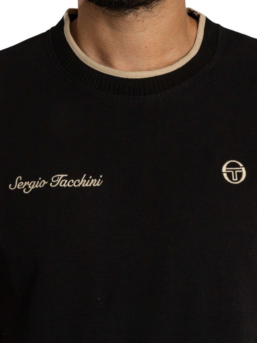 Sergio Tacchini Conte T-Shirt, Zwart - Image 4