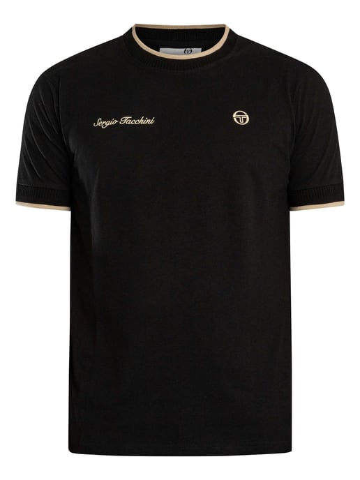 Sergio Tacchini Conte T-Shirt, Zwart - Image 5