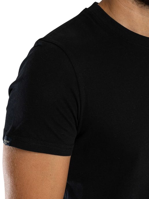 Superdry Essential Serif Logo T-Shirt, Zwart - Image 5