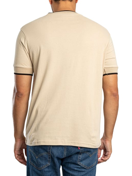 Sergio Tacchini Conte T-Shirt, Beige - Image 3
