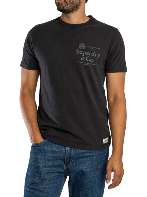 Superdry 1954 Company Relaxed T-Shirt, Blauw - Image 2