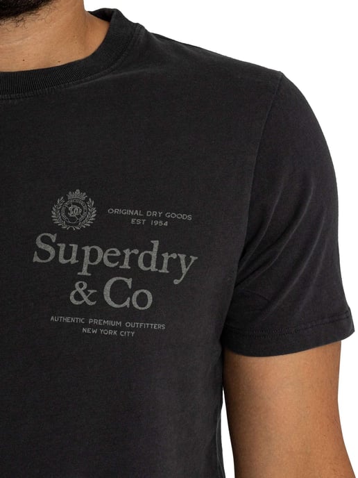 Superdry 1954 Company Relaxed T-Shirt, Blauw - Image 5