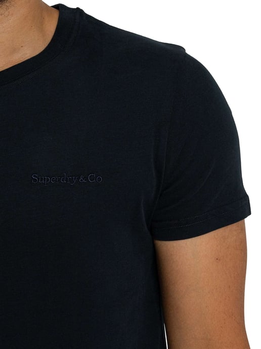 Superdry Essential Company Logo T-Shirt, Blauw - Image 4