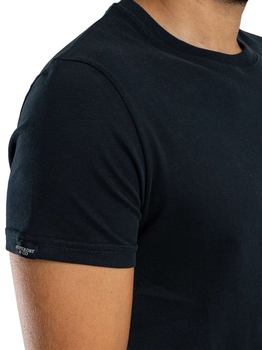 Superdry Essential Company Logo T-Shirt, Blauw - Image 5