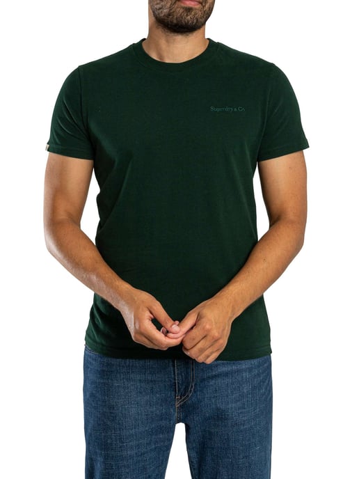 Superdry Essential Company Logo T-Shirt, Groen - Image 2