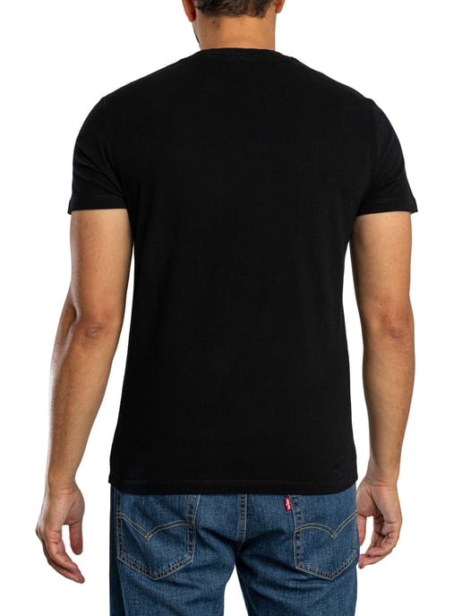 Superdry Essential Company Logo T-Shirt, Zwart - Image 3