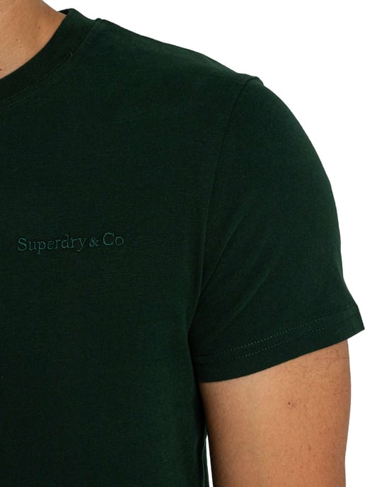 Superdry Essential Company Logo T-Shirt, Groen - Image 4
