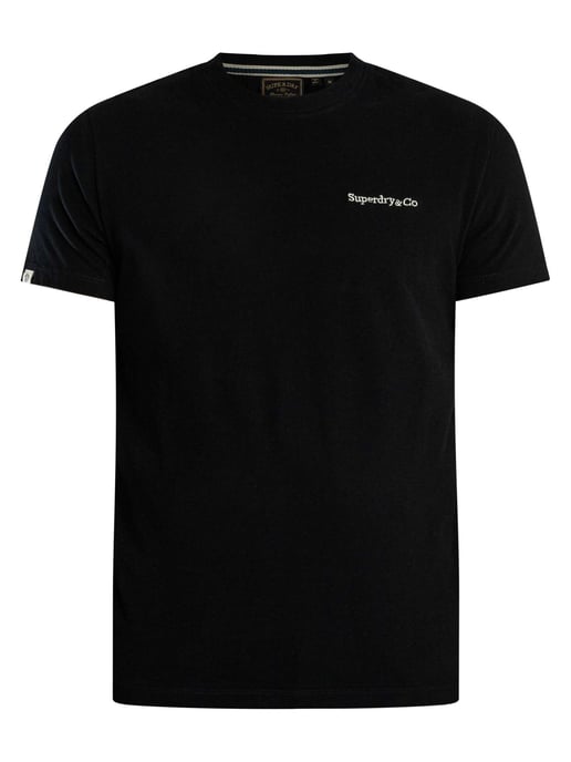 Superdry Essential Company Logo T-Shirt, Zwart - Image 6