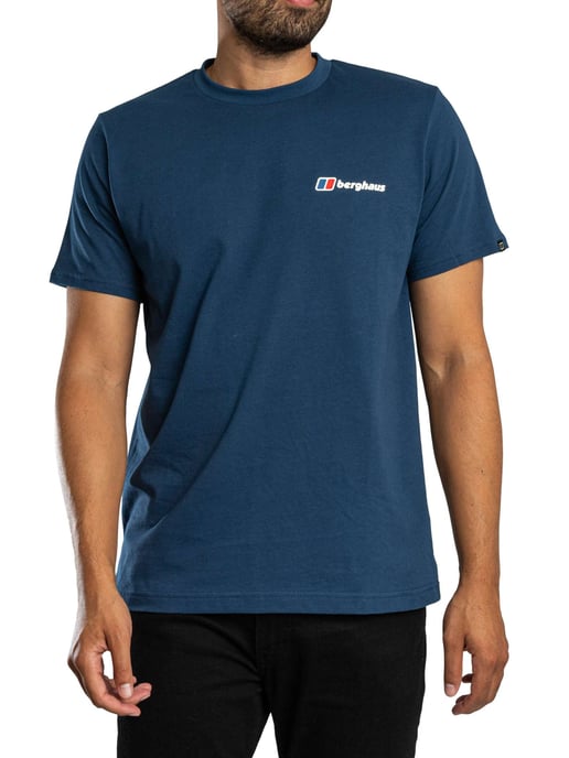 Berghaus T-Shirt Met Klaslogo, Blauw - Image 2