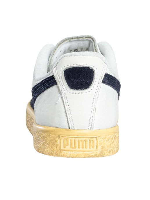 Puma Clyde Vintage Leren Sneakers, Wit - Image 6
