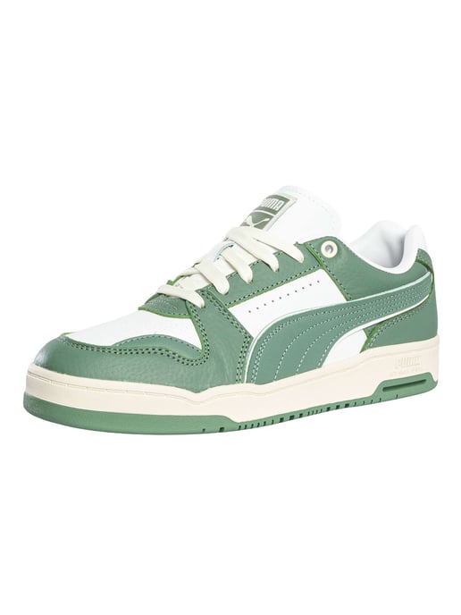 Puma Slipstream Lo Vintage Leren Sneakers, Wit - Image 1