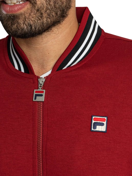 Fila Settanta Baseball Track Jacket, Rood - Image 4