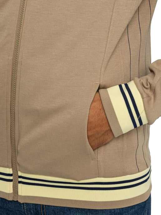 Fila Settanta Baseball Track Jacket, Beige - Image 4