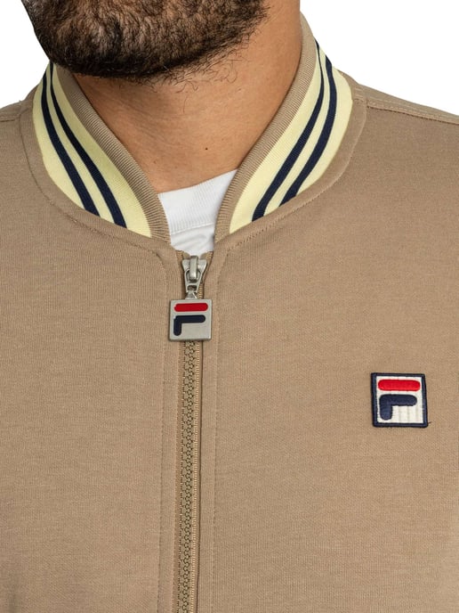 Fila Settanta Baseball Track Jacket, Beige - Image 5