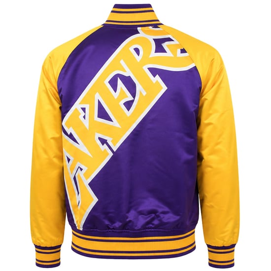 Mitchell & Ness NBA Los Angeles Lakers Colossal Mens Purple Jacket - Image 2