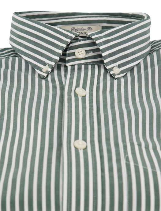 Gant casual overhemd regular fit groen katoen - Image 3