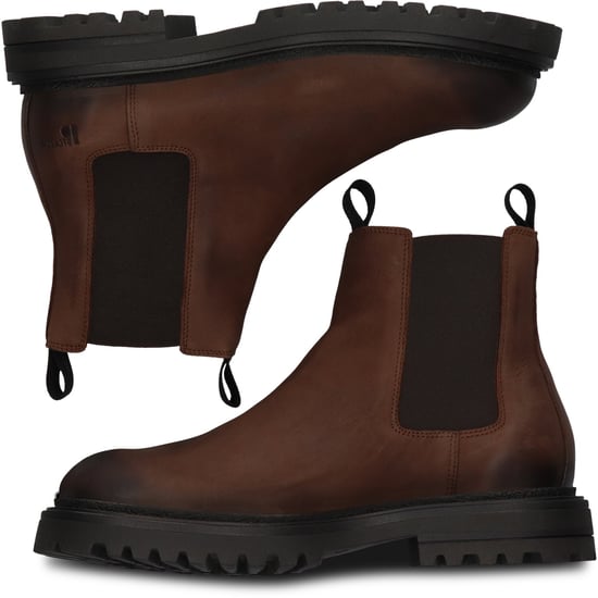 ONYX REID - GG394 Dark Brown - Chelsea boots - Image 6
