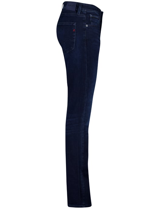 jeans Replay Grover donkerblauw normale fit effen denim - Image 3