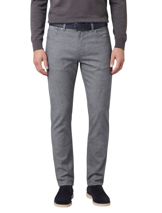 jeans Pierre Cardin Laval grijs effen - Image 1